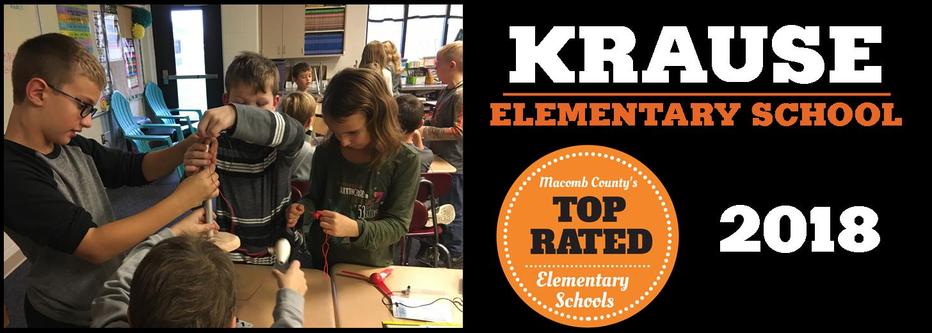 Krause Elementary was one of the top rated schools in Macomb County in 2018