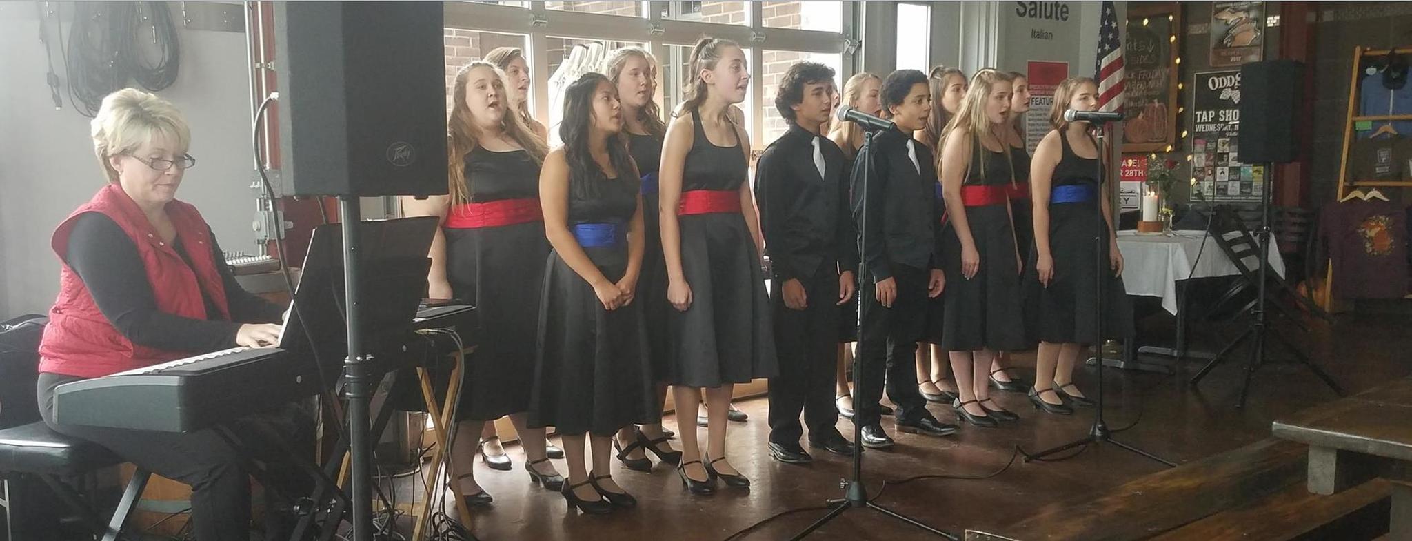 Armada High School Choir Performs at the Brown Iron Veteran's Day Luncheon