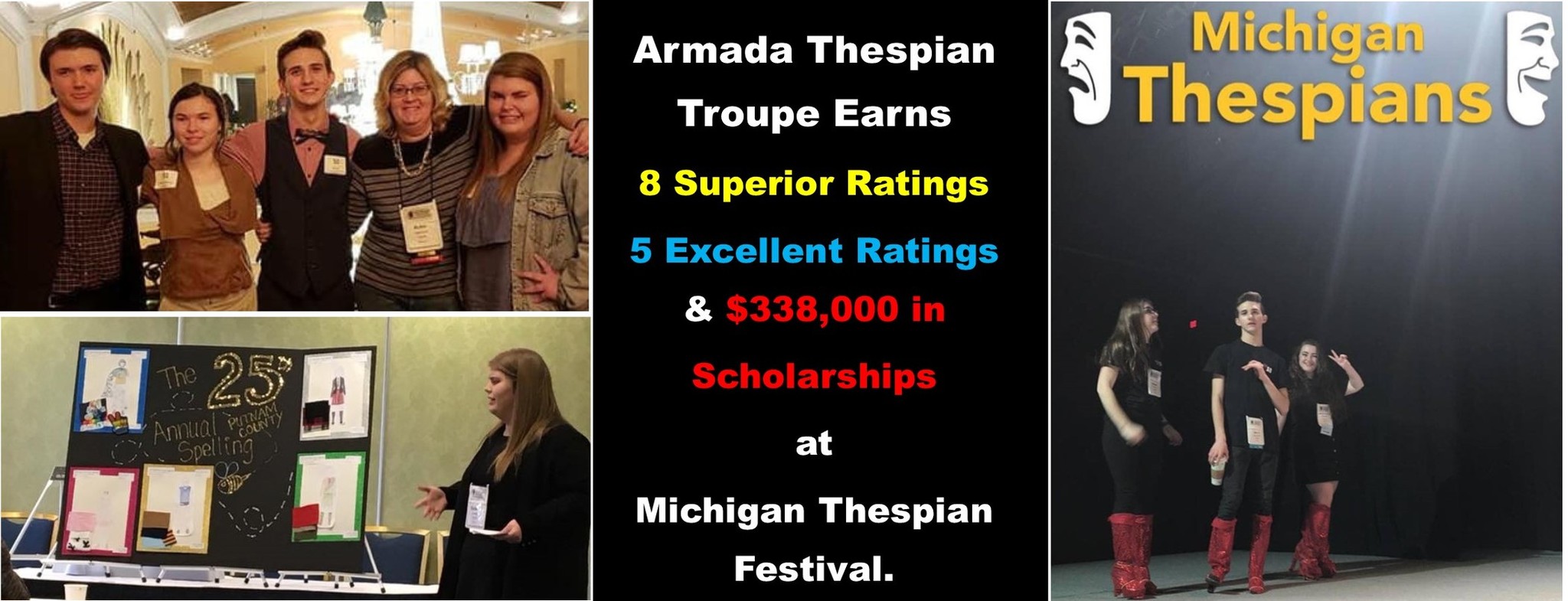 Thespian Troupe 7919 excels at state festival