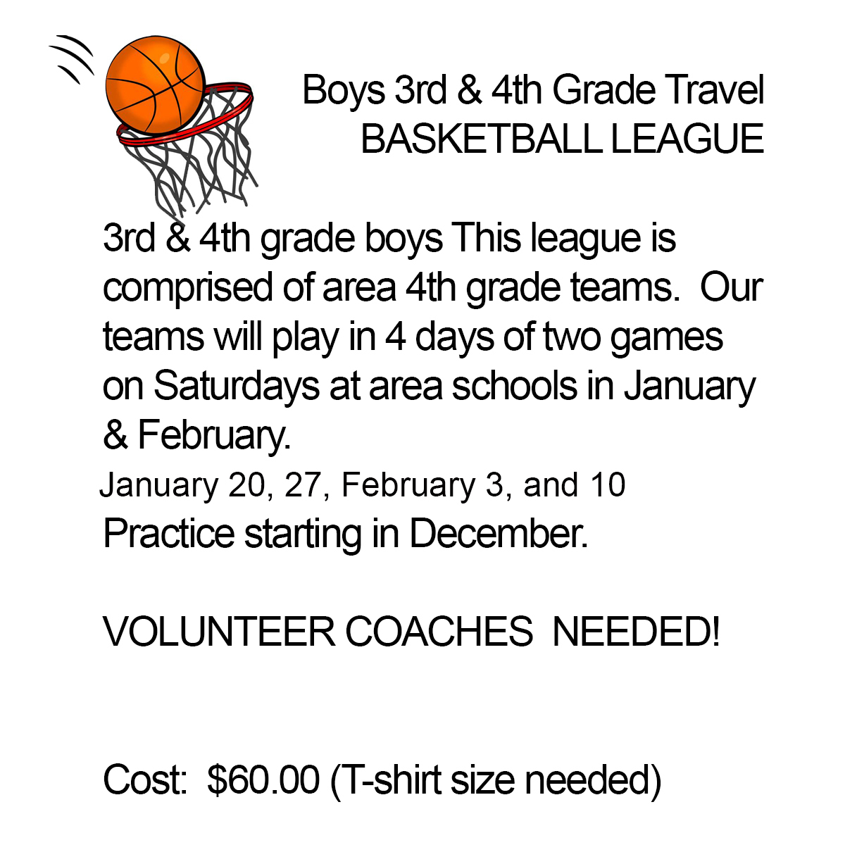 basketball grade 3 & 4