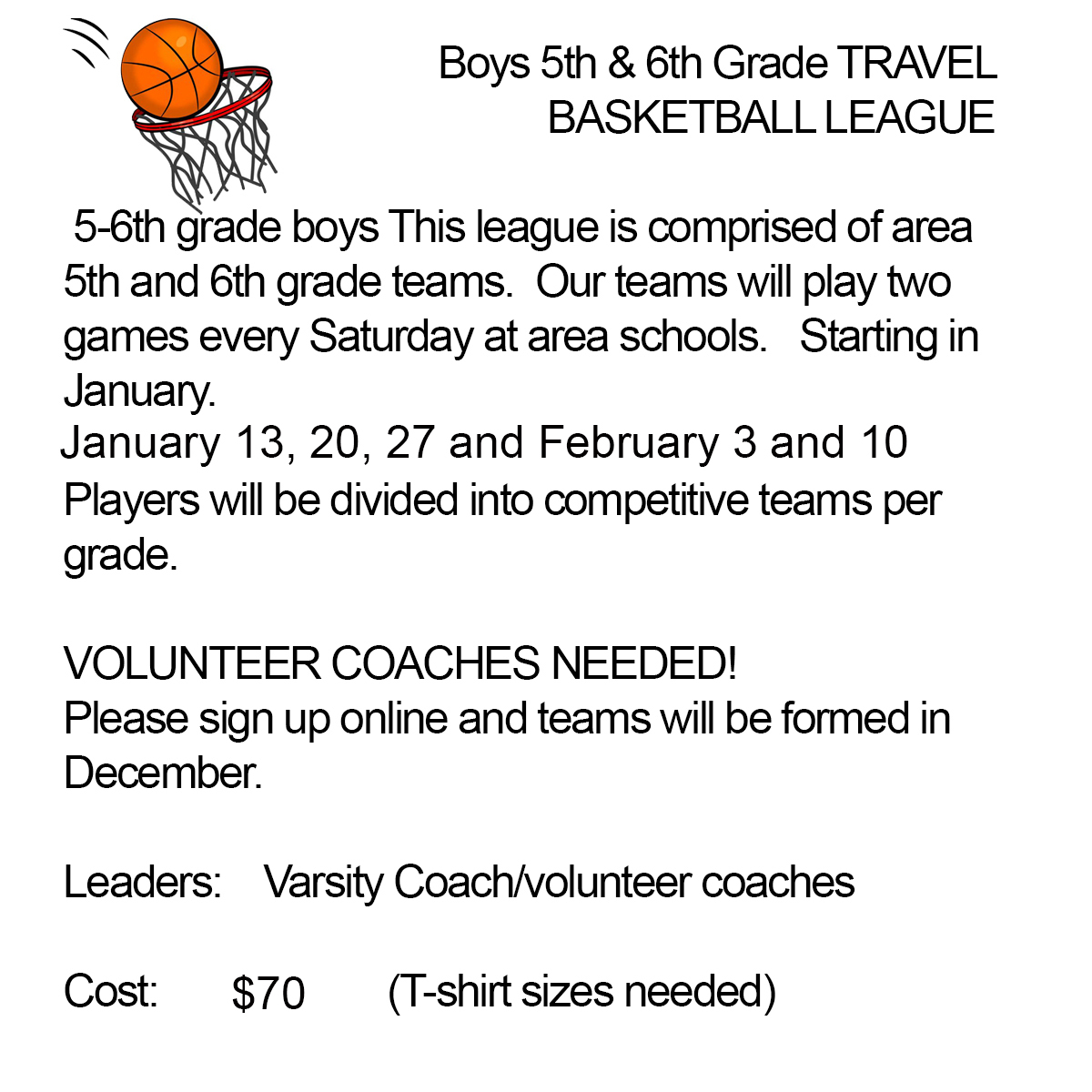 basketball grades 5 and 6