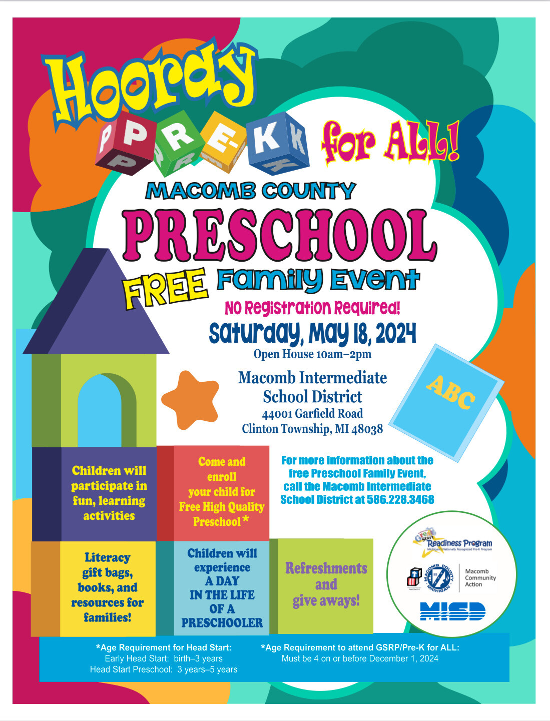 Childcare/Preschool Krause Elementary School Armada Area Schools