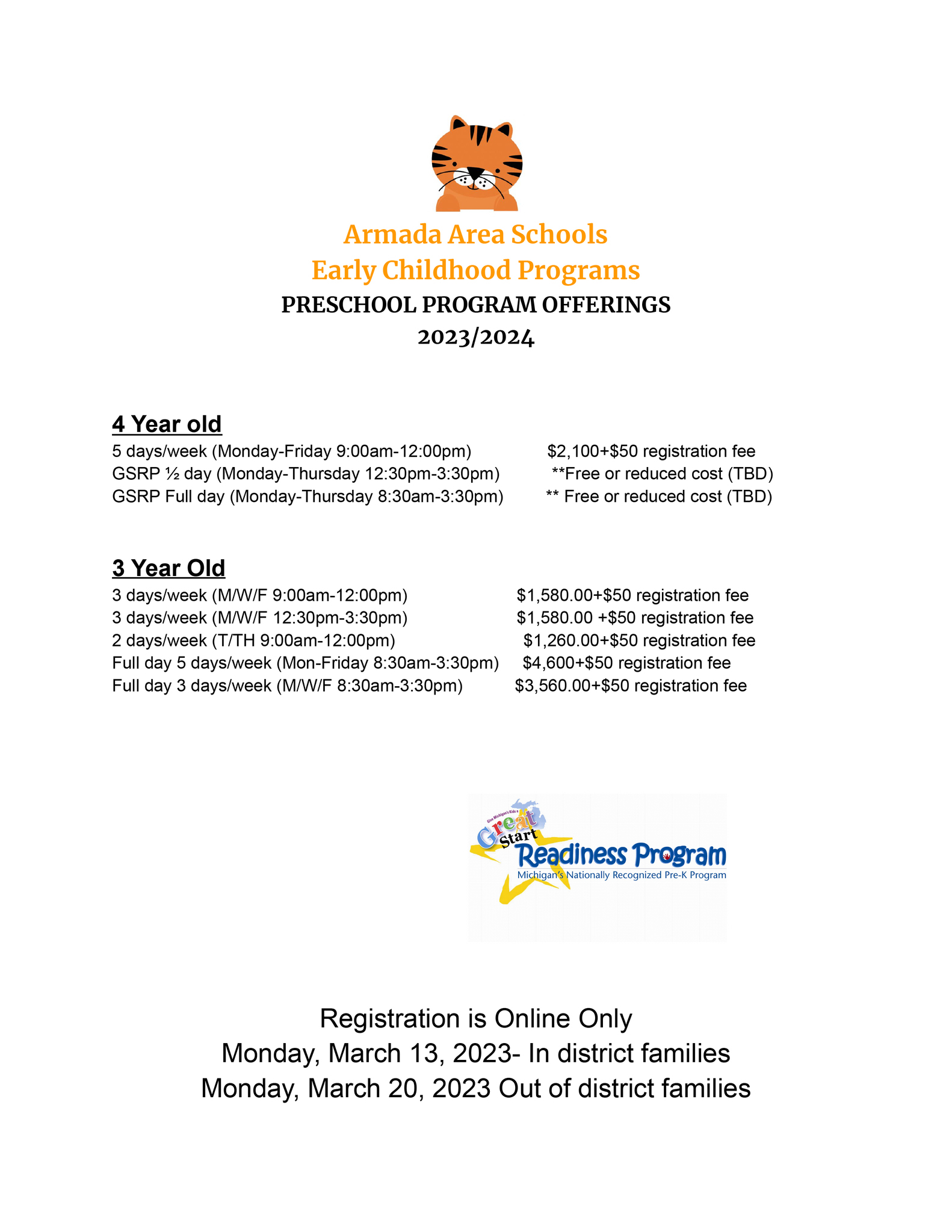 Preschool Options